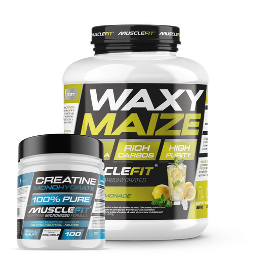 Pack Intra - Entreno Waxy Waize 2kg + Creatina 300g - Musclefit