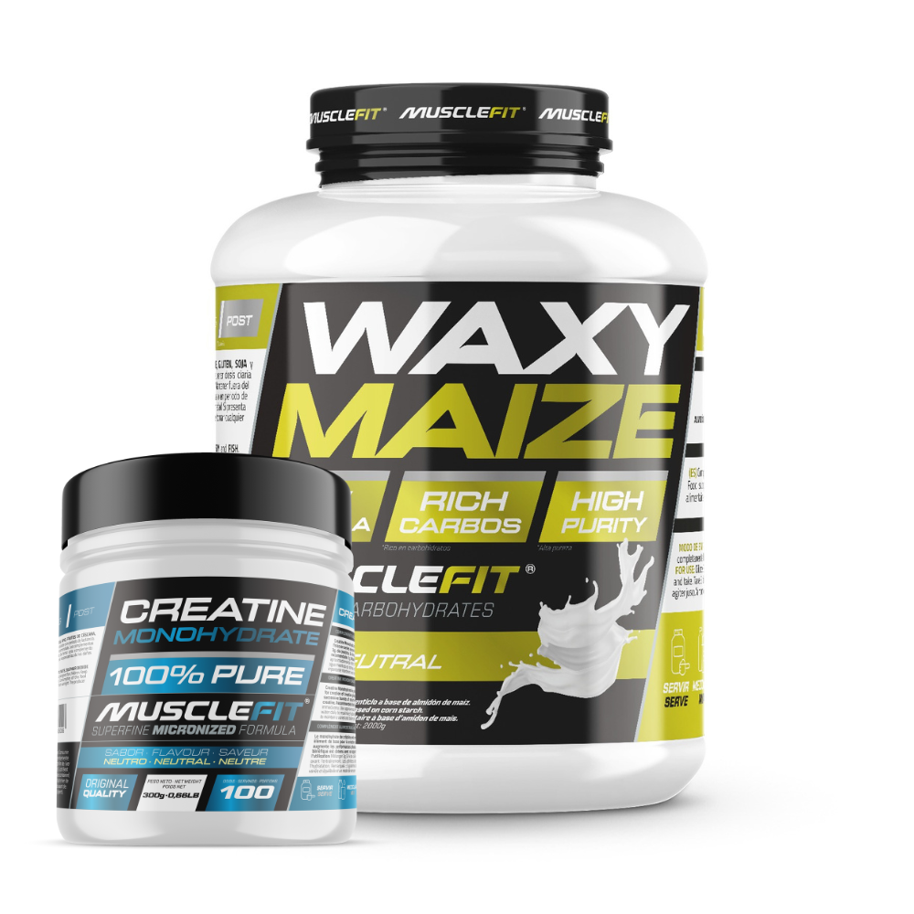 Pack Intra - Entreno Waxy Waize 2kg + Creatina 300g - Musclefit
