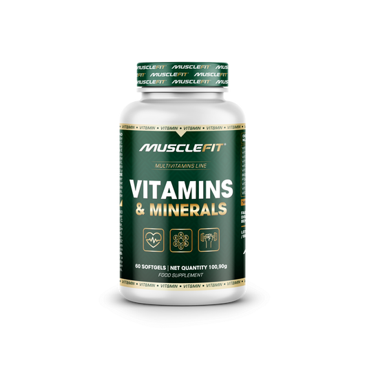 Multivitaminas - MuscleFit │60 cápsulas