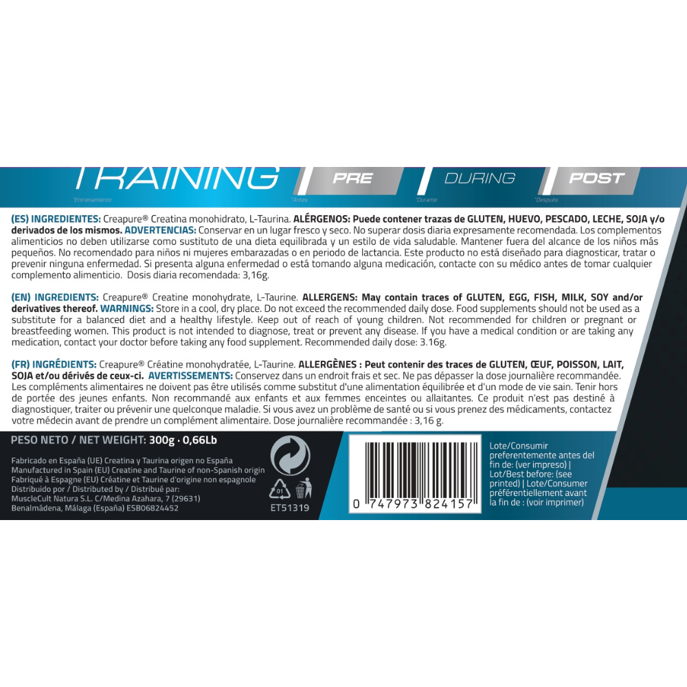 Whey 2kg + Creapure 300g MuscleFit | Proteina y Creatina pura