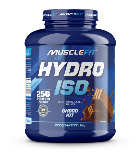HYDRO ISO 1kg proteína isolada com colagénio Musclefit