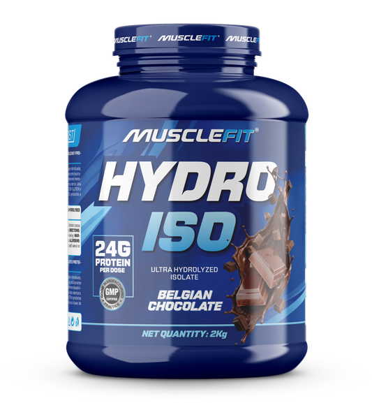 Proteína isolada de leite HYDRO ISO 2kg com colagénio hidrolisado - Musclefit