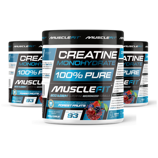 Pack 3 x Creatina Monohidrato Micronizada - MuscleFit