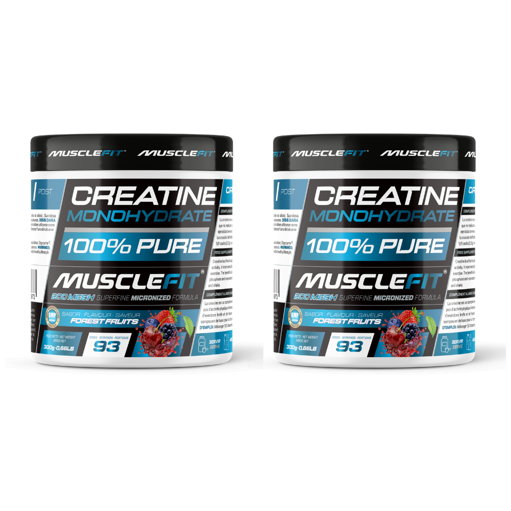 Pack 2 x Creatina Monohidrato Micronizada 300g - MuscleFit