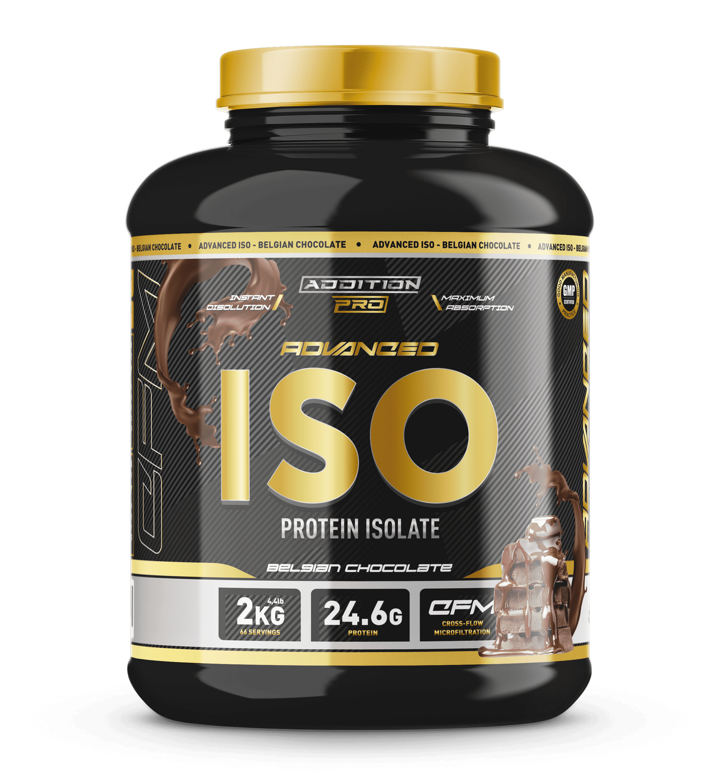 ISOLATE PROTEIN 2.0 NUEVA ADDITION PRO 2kg ENTEGAS 24/48 HORAS