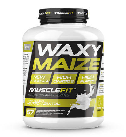 Waxy Maize 2kg MuscleFit | Almidon de maiz para energia y rendimiento