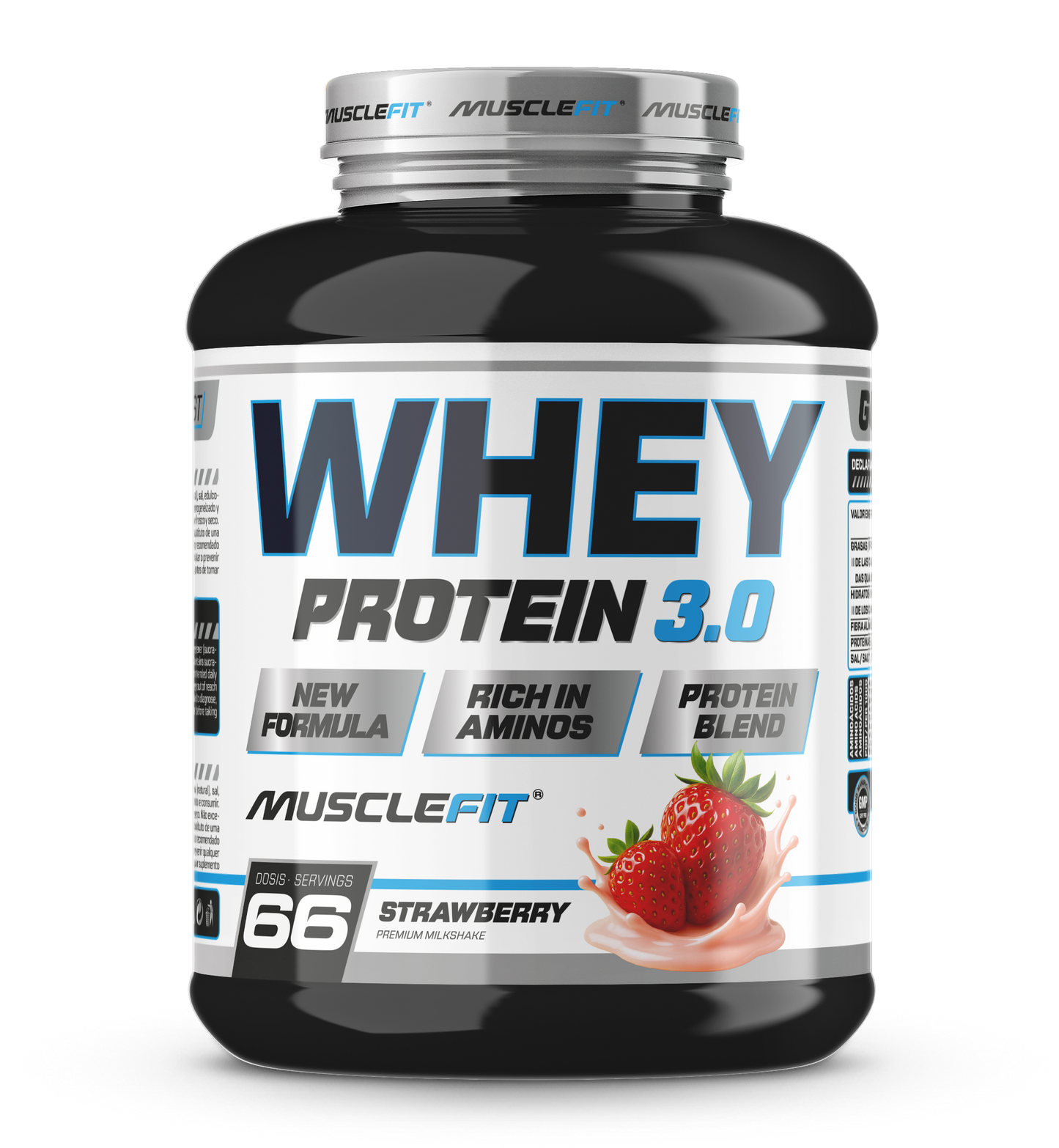 WHEY 3.0 BLEND PROTEIN 2kg MUSCLEFIT