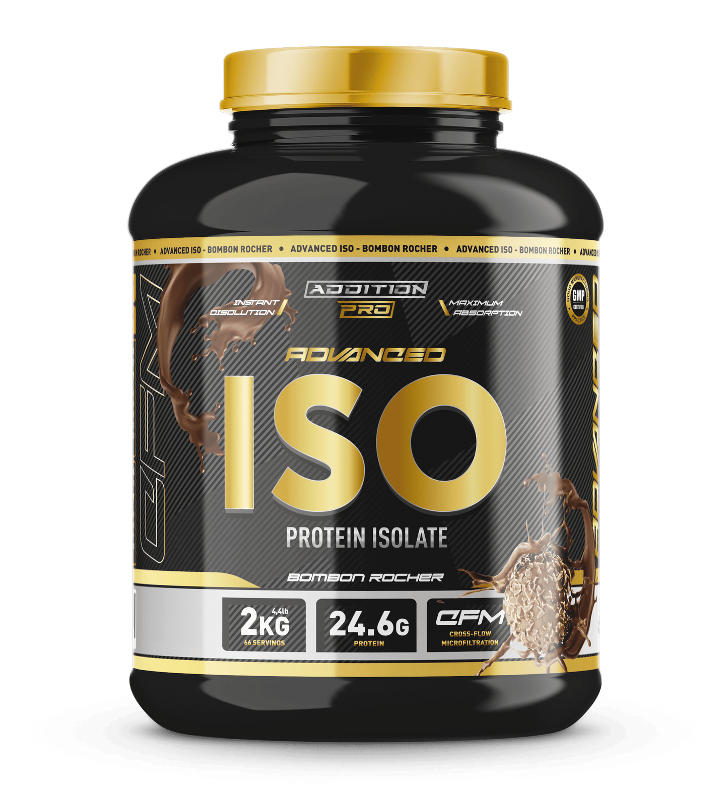 ISOLATE PROTEIN 2.0 NUEVA ADDITION PRO 2kg ENTEGAS 24/48 HORAS
