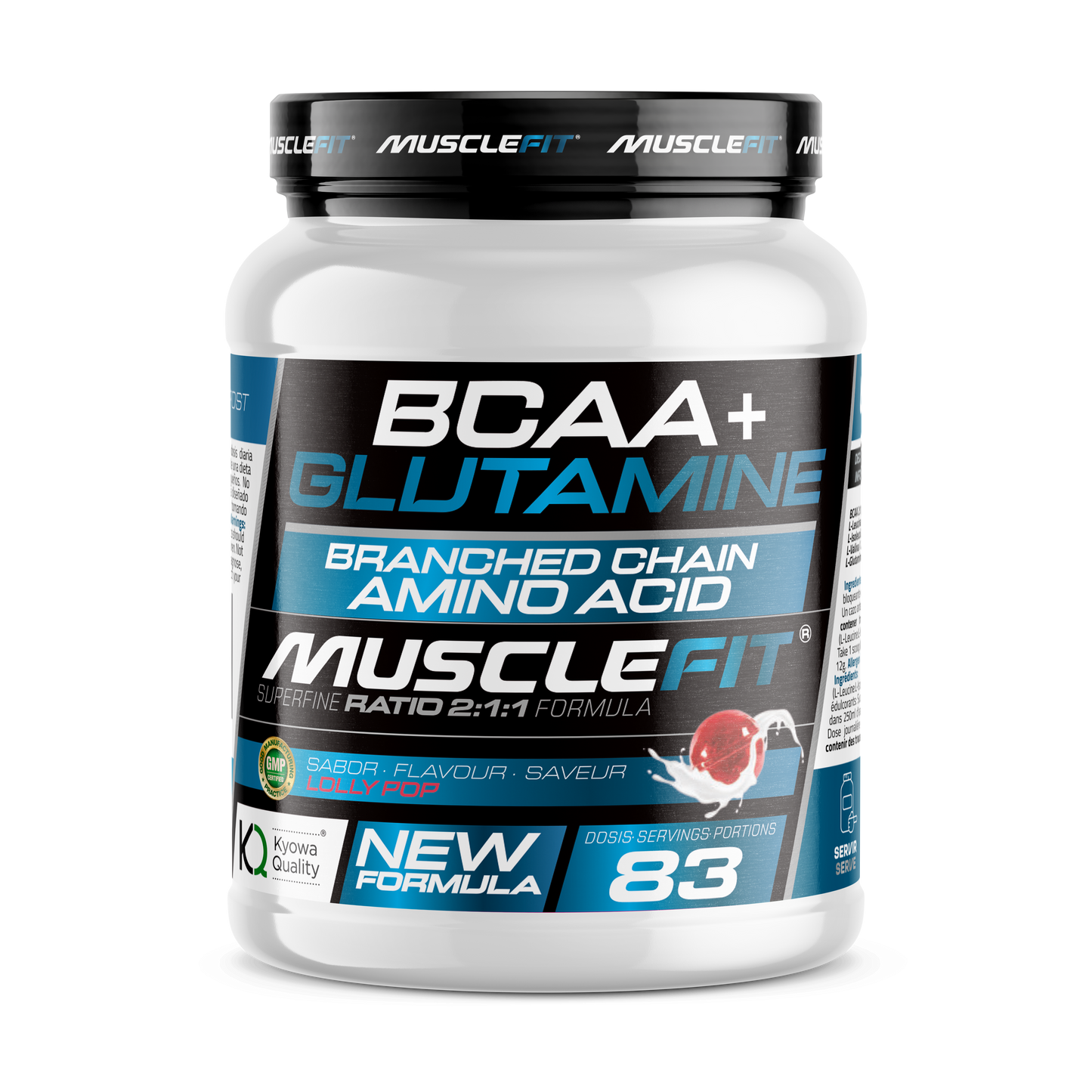 Glutamina + BCAAs 500g - MuscleFit