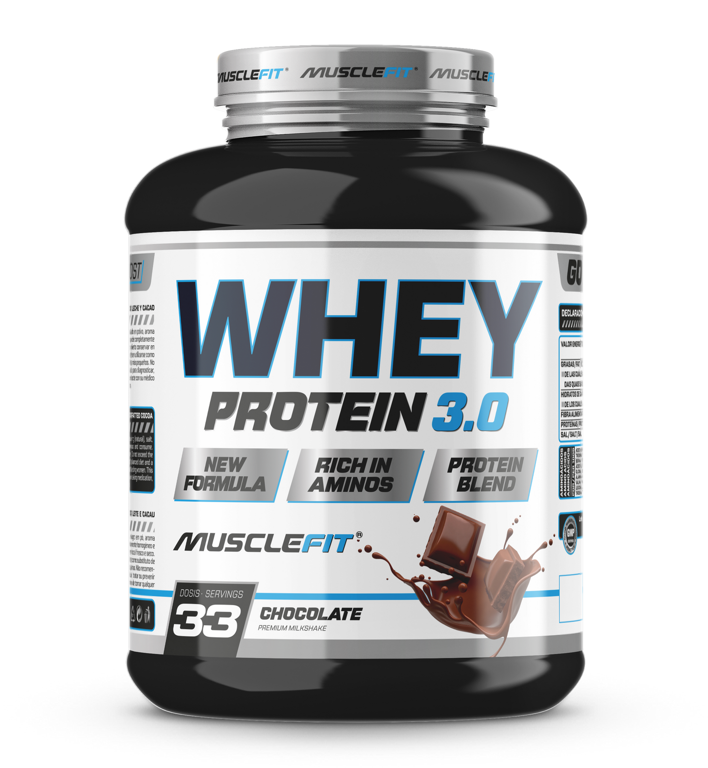 WHEY 3.0 BLEND PROTEIN 1kg MUSCLEFIT