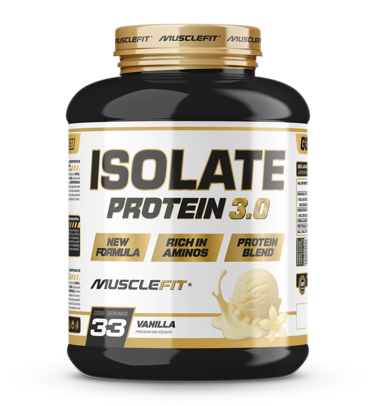 ISOLATE 3.0 BLEND PROTEIN 1kg MUSCLEFIT