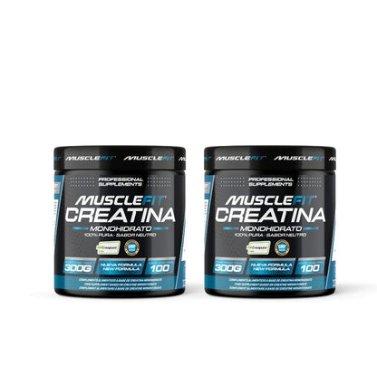 Pack 2 x Creapure Creatina Monohidrato - MuscleFit│300g
