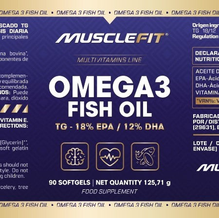 Pack Multivitaminas + Omega 3 MuscleFit | Salud completa diaria