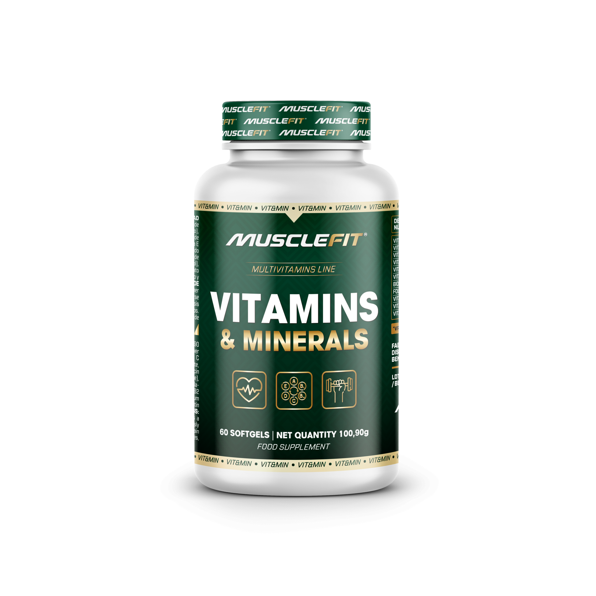 Multivitaminas - MuscleFit │60 cápsulas