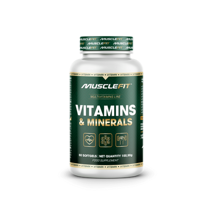 Multivitaminas MuscleFit 60 capsulas | Salud y energia diaria