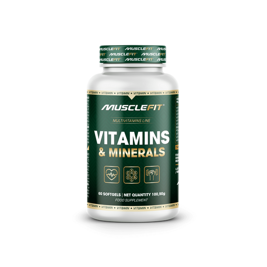 Multivitaminas MuscleFit 60 capsulas | Salud y energia diaria