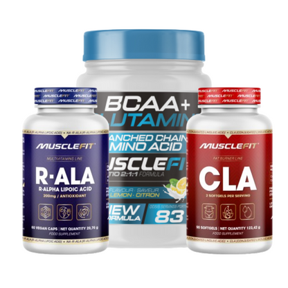 Pack Avanzado Rendimiento y Recuperación MuscleFit | Suplementos top