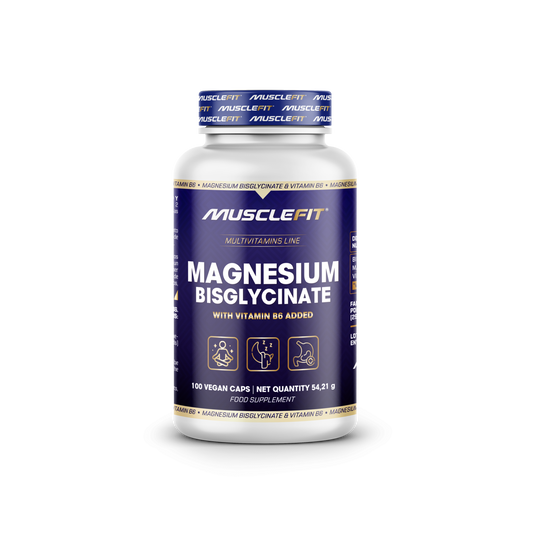 Magnesio Blisglicinato 100 cápsulas MUSCLEFIT