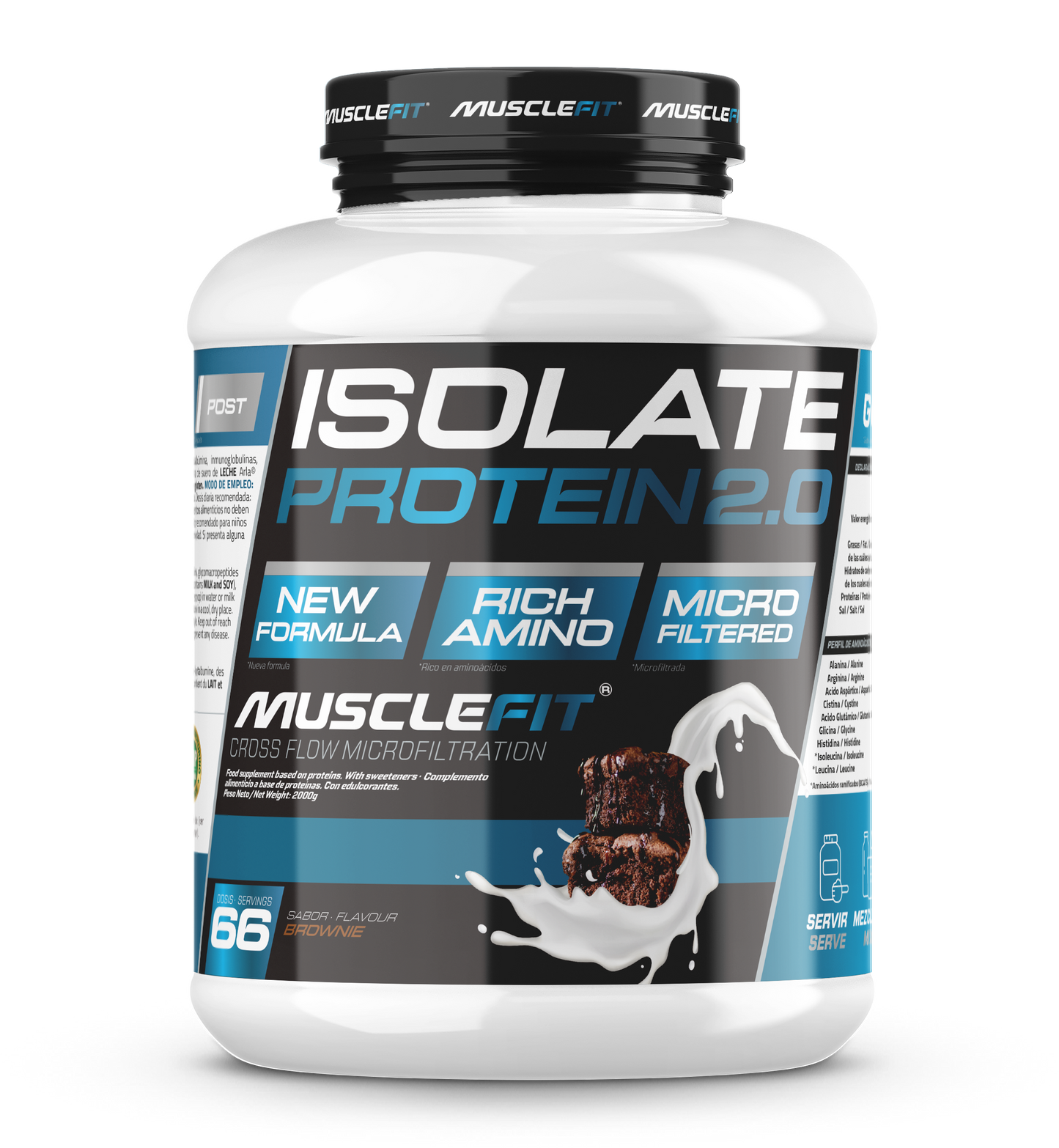 ISOLATE Protein CFM 2kg - MuscleFit | Creación de Músculo