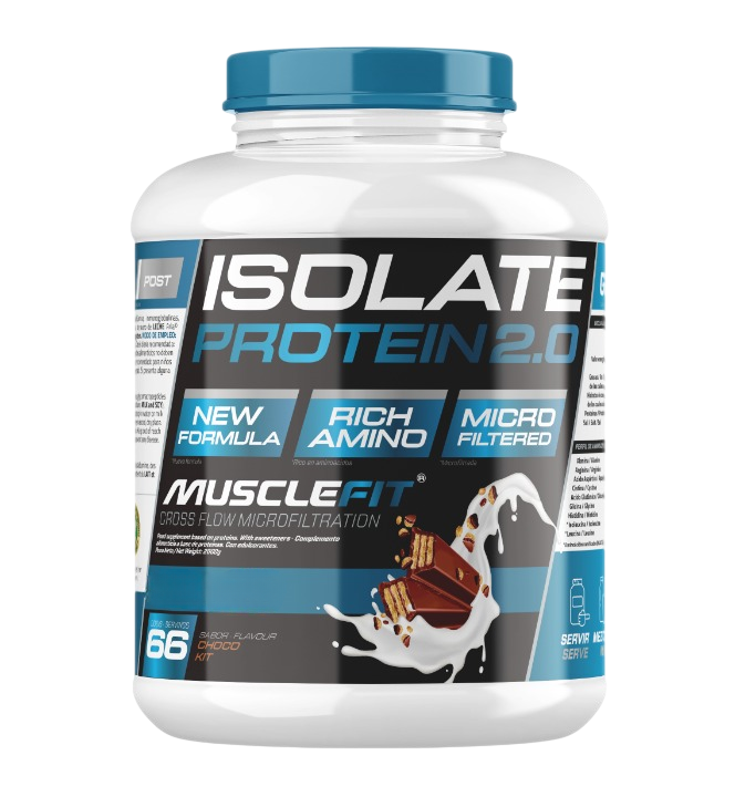 Isolate Protein 2.0 MuscleFit 2kg | Proteina aislada premium CFM