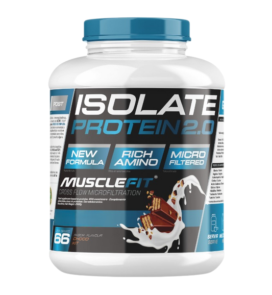 Isolate Protein 2.0 MuscleFit 2kg | Proteina aislada premium CFM