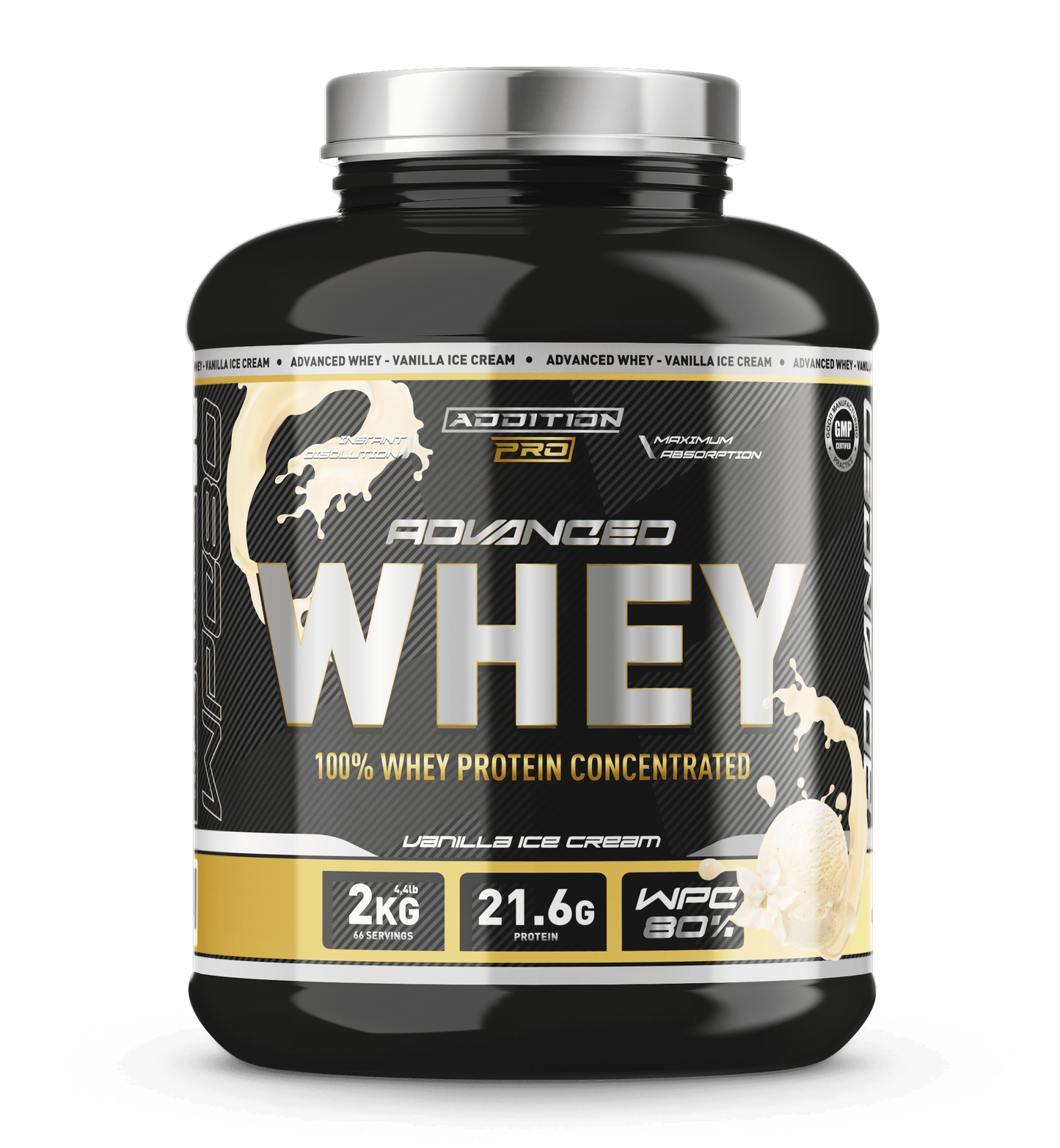 WHEY PROTEIN 2.0 NUEVA ADDITION PRO 2kg ENTREGAS 24/48 HORAS