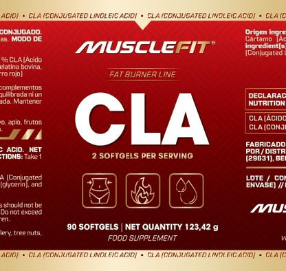 CLA MuscleFit - Acido linoleico puro para definicion y energia