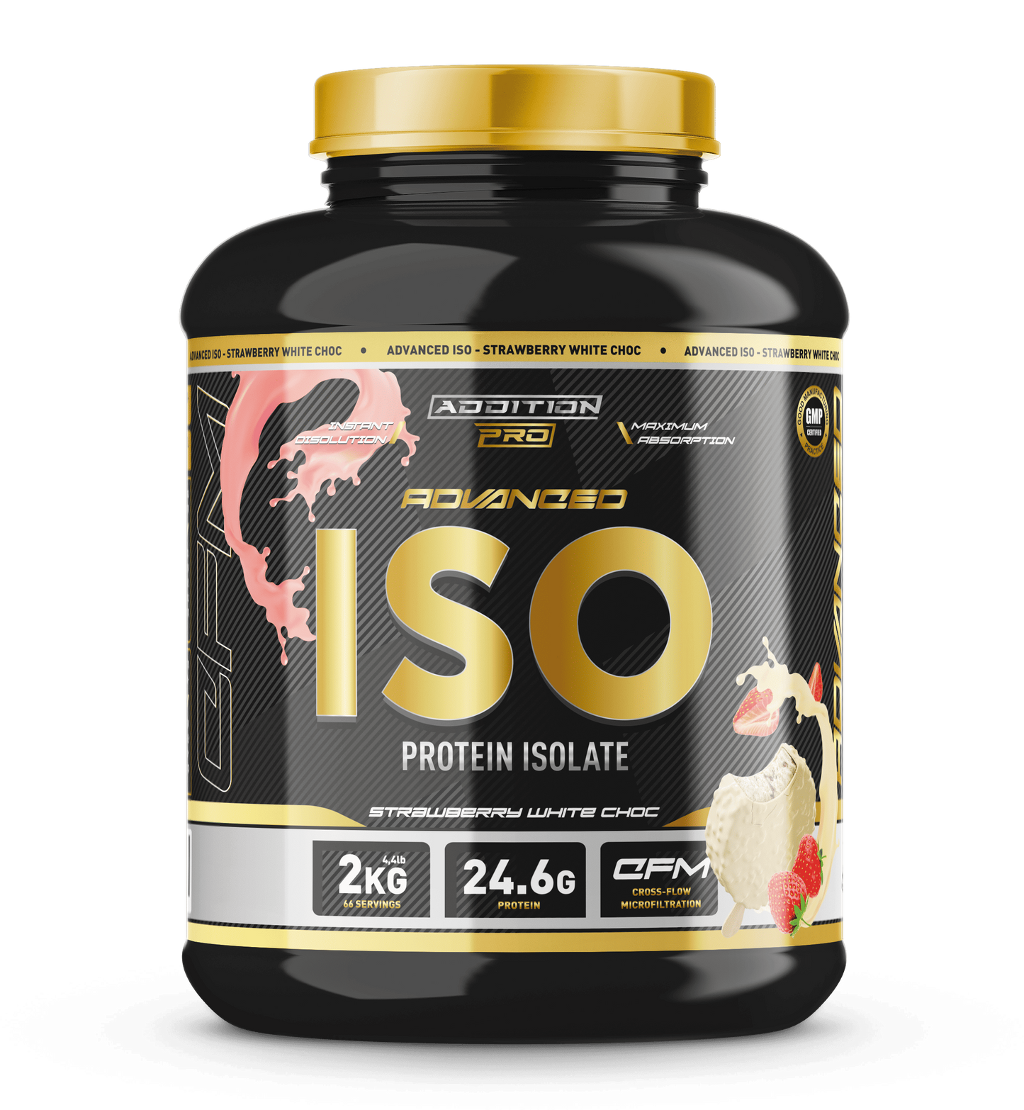 ISOLATE PROTEIN 2.0 NUEVA ADDITION PRO 2kg ENTEGAS 24/48 HORAS