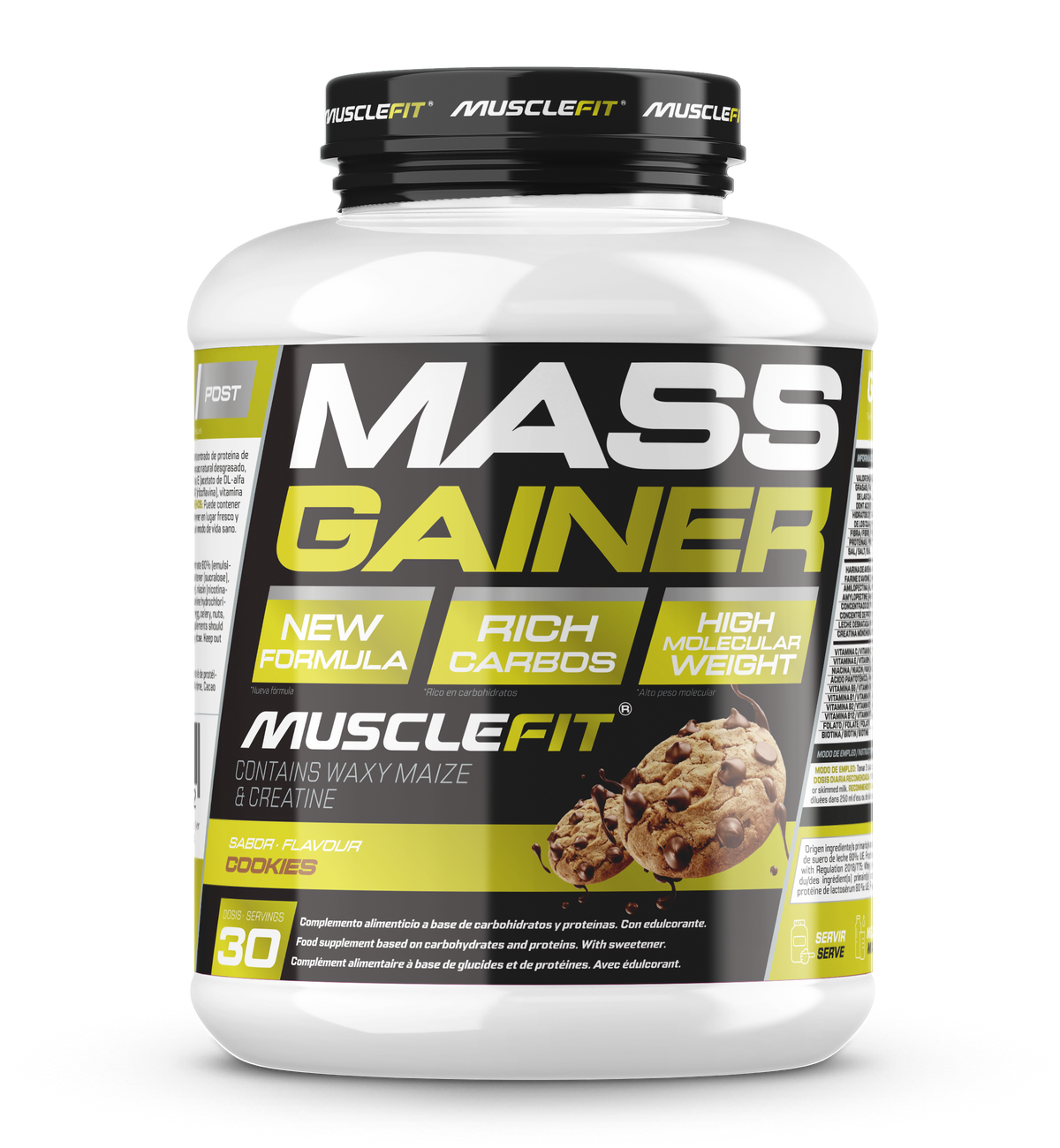 Musclefit Mass Gainer 3kg - Gana masa muscular