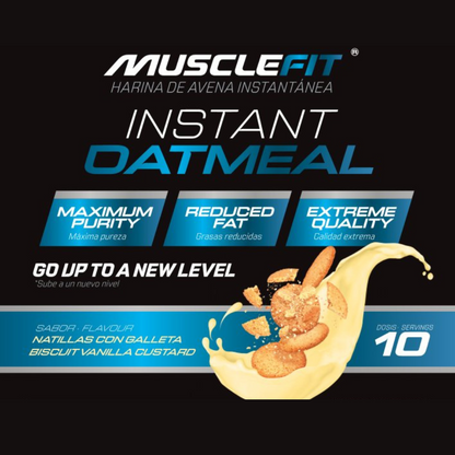 Harina de Avena 1kg MuscleFit | Oatmeal saludable y nutritiva