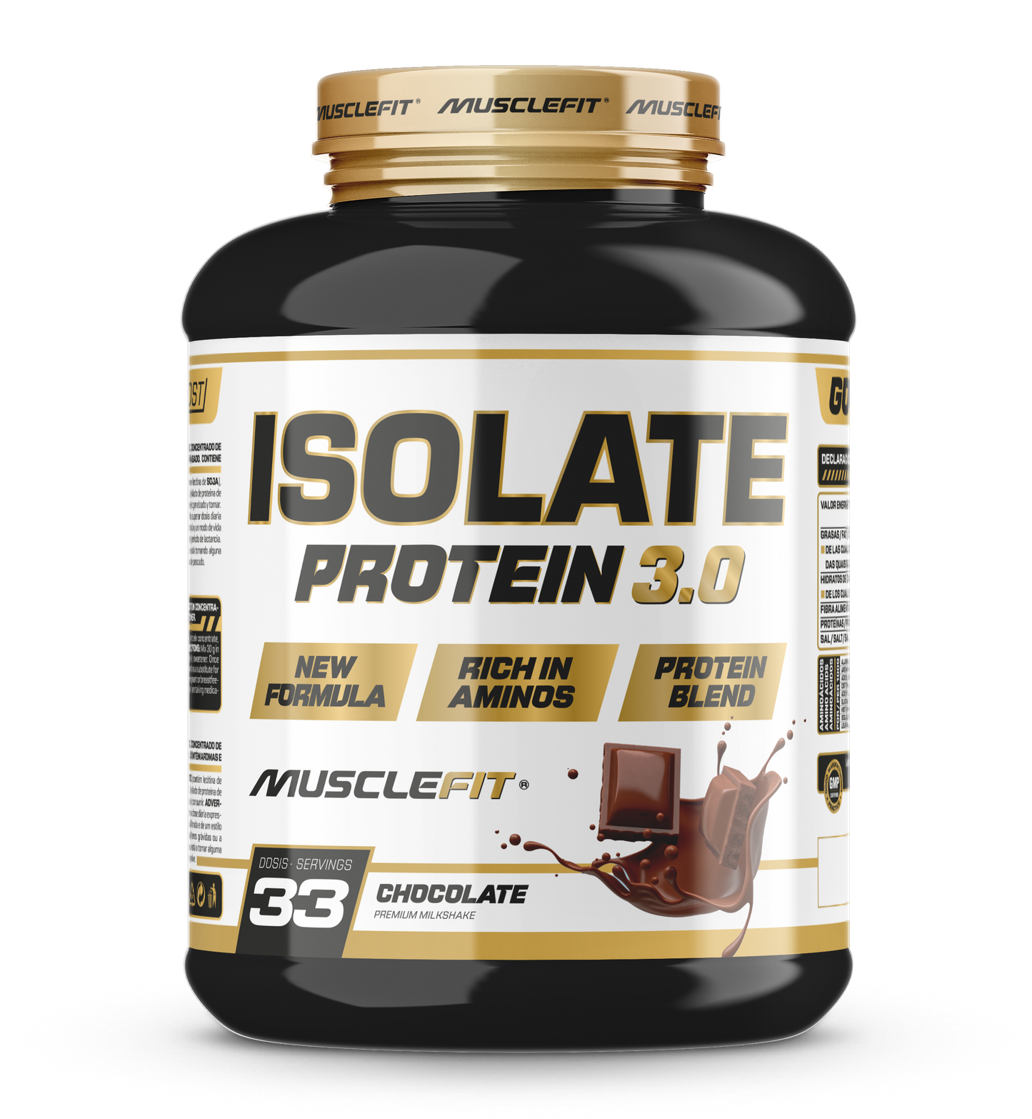 ISOLATE 3.0 BLEND PROTEIN 1kg MUSCLEFIT