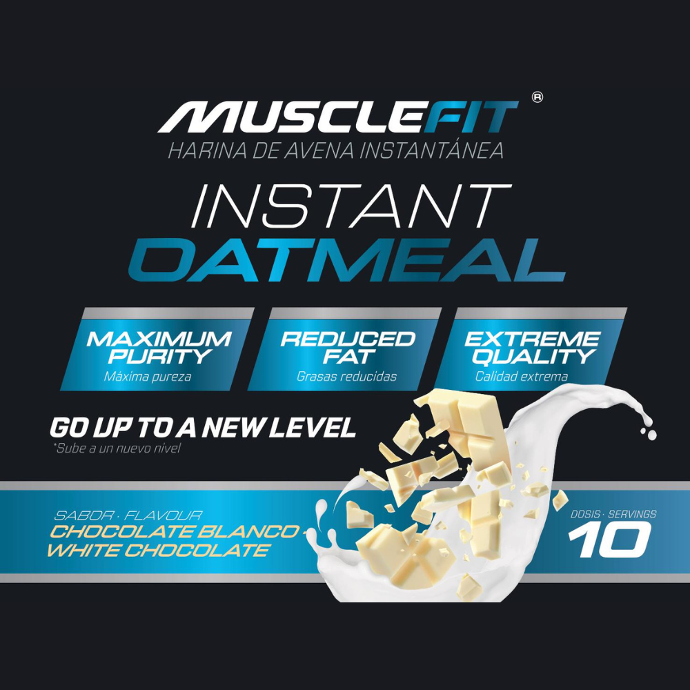 Harina de Avena 1kg MuscleFit | Oatmeal saludable y nutritiva
