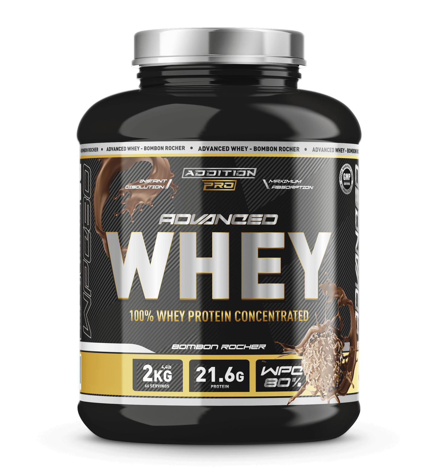 WHEY PROTEIN 2.0 NUEVA ADDITION PRO 2kg ENTREGAS 24/48 HORAS