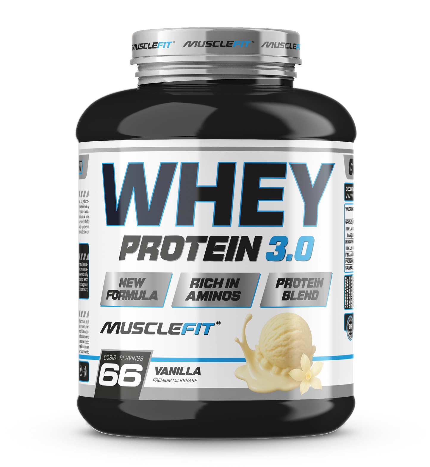 WHEY 3.0 BLEND PROTEIN 2kg MUSCLEFIT