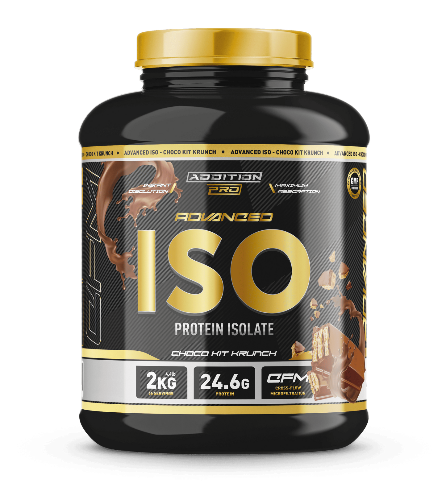 ISOLATE PROTEIN 2.0 NUEVA ADDITION PRO 2kg ENTEGAS 24/48 HORAS