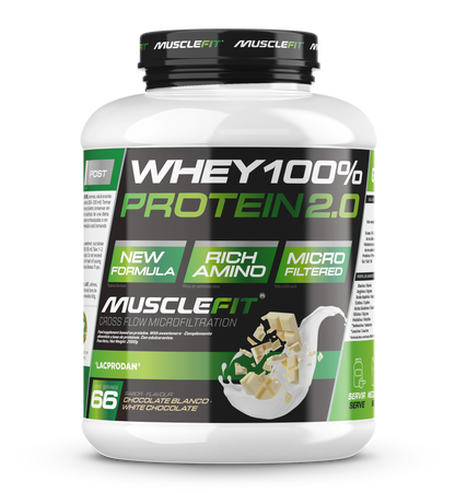 WHEY 100% Protein 2kg - MuscleFit | Creación de Músculo