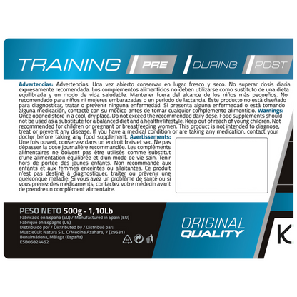 Glutamina + BCAAs 500g MuscleFit | Aminoacidos para recuperacion