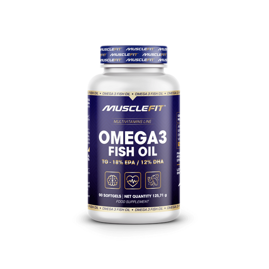 Omega 3 MuscleFit 90 cApsulas | Salud cardiovascular y cerebral