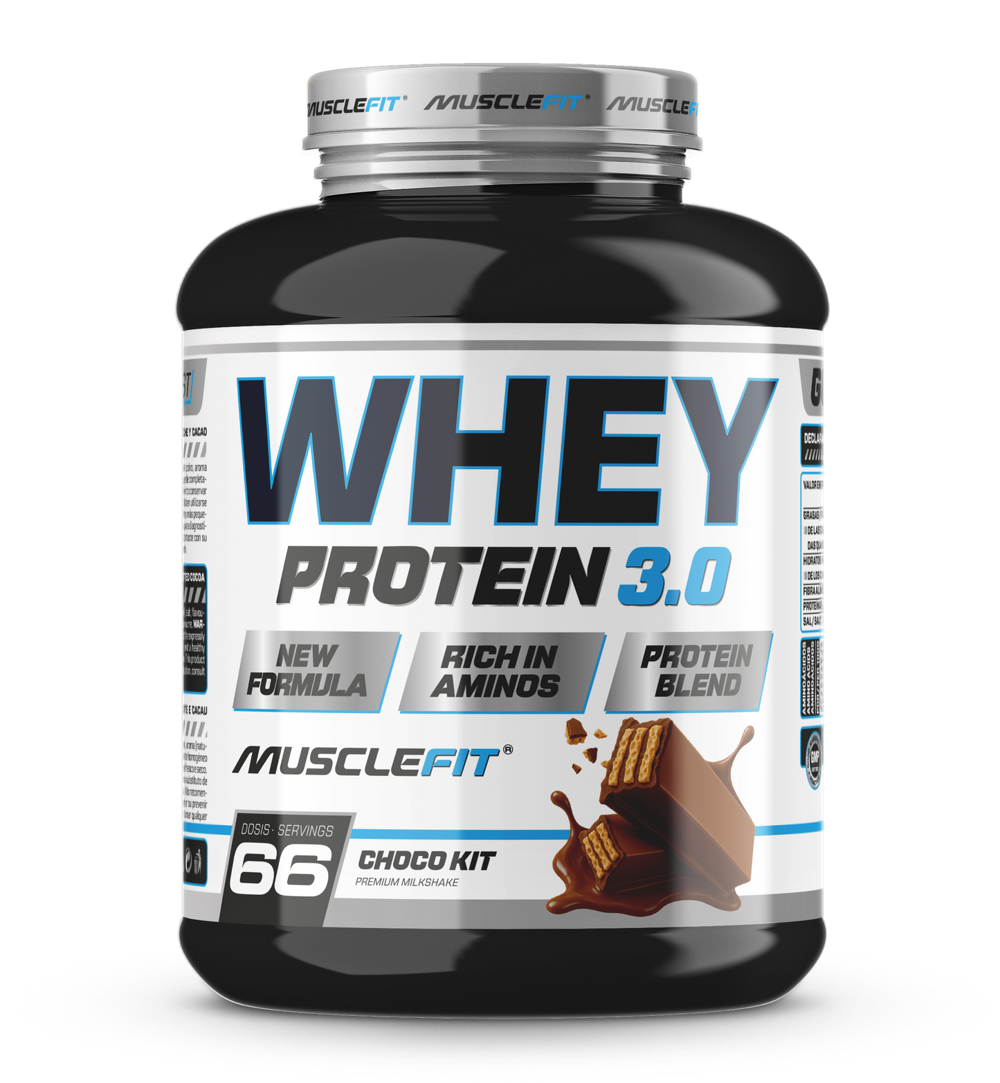 WHEY 3.0 BLEND PROTEIN 2kg MUSCLEFIT