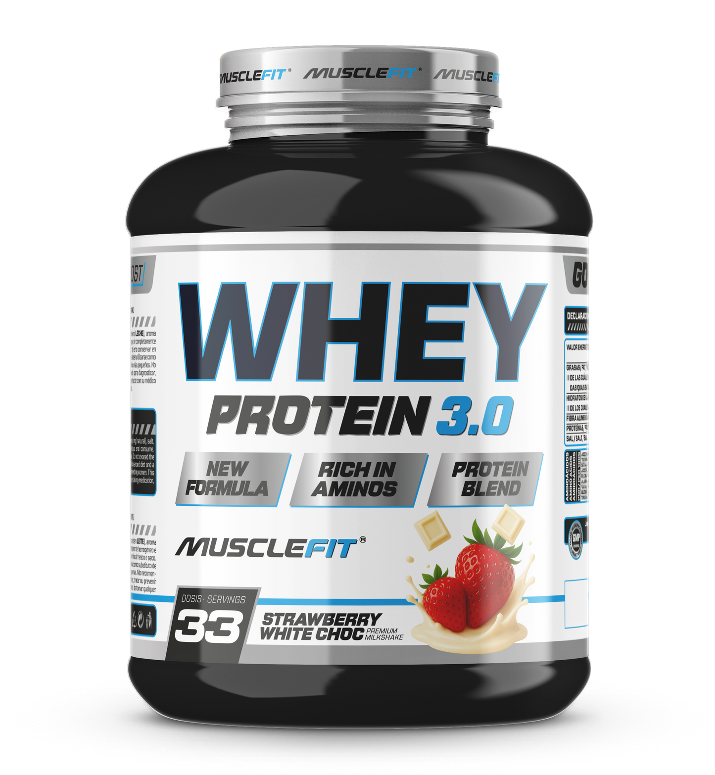 WHEY 3.0 BLEND PROTEIN 1kg MUSCLEFIT