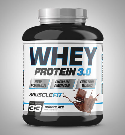 WHEY 3.0 BLEND PROTEIN 1kg MUSCLEFIT / ENTREGAS 24-48 HORAS