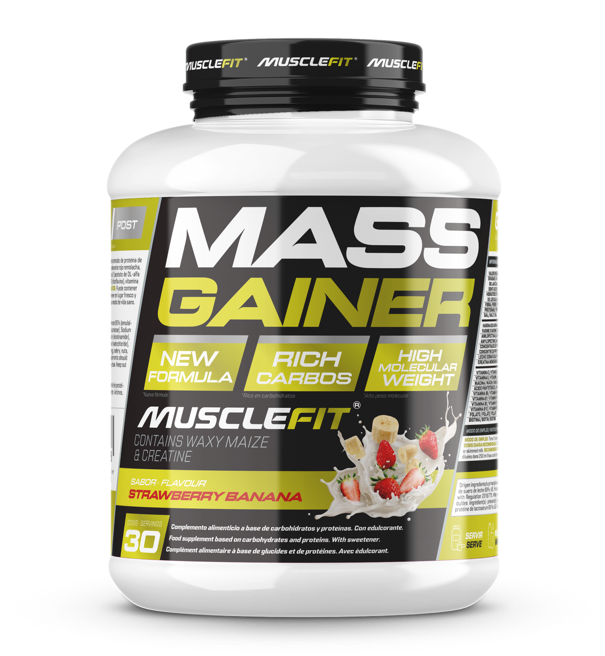 Musclefit Mass Gainer 3kg - Gana masa muscular