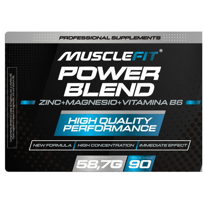 Power Blend MuscleFit 90 capsulas | Energia y rendimiento total