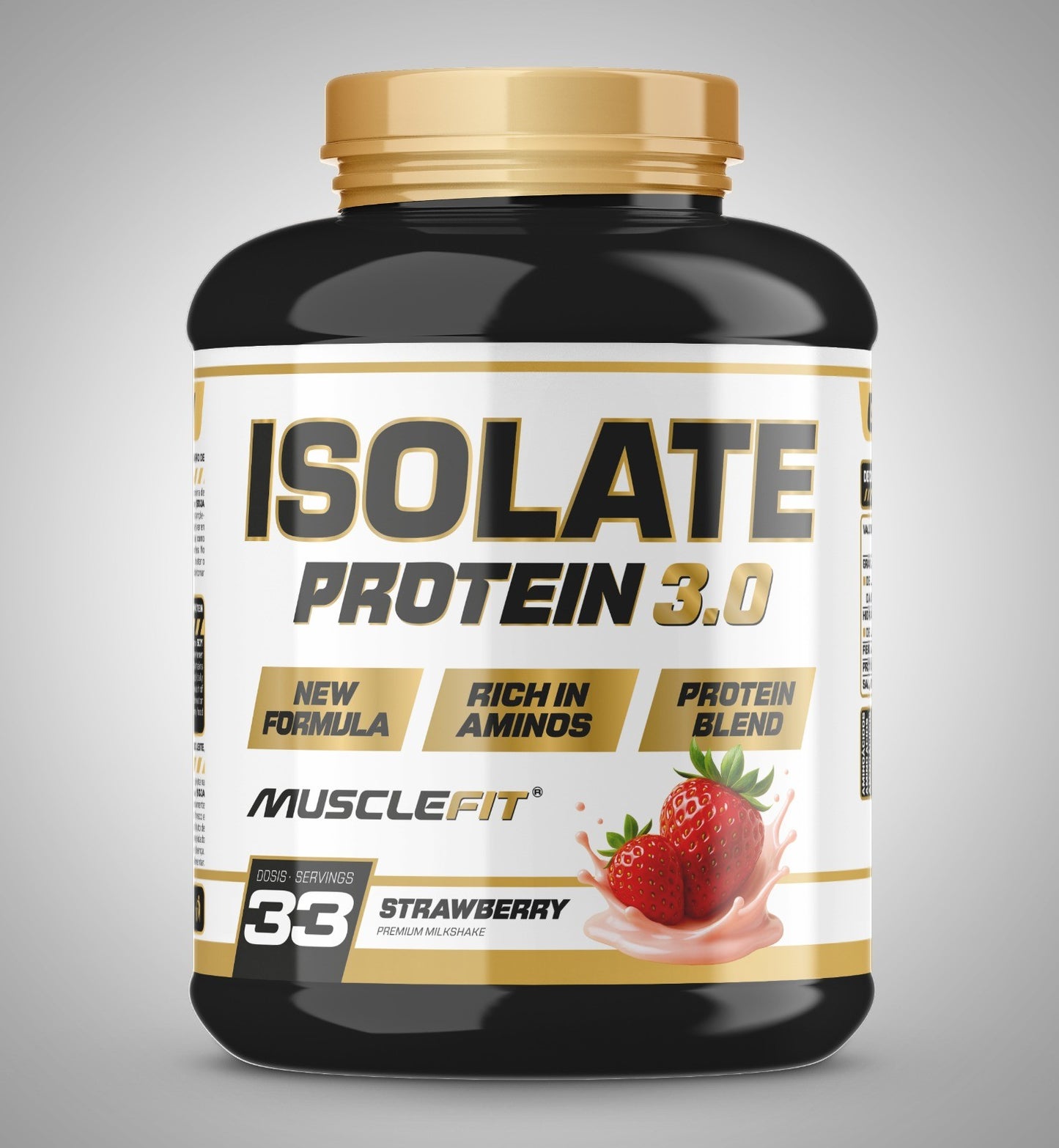 ISOLATE 3.0 BLEND PROTEIN 1kg MUSCLEFIT - ENTREGAS 24/48 HORAS
