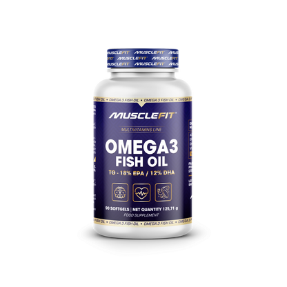 Omega 3 - MuscleFit│90 cápsulas