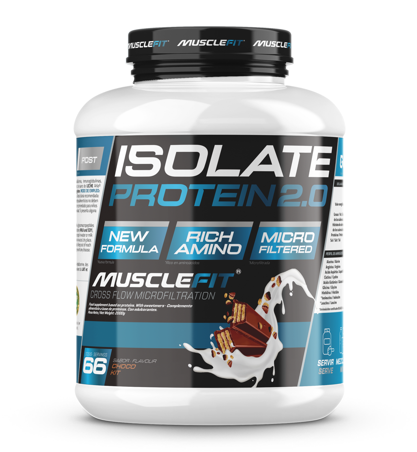 ISOLATE Protein CFM 2kg - MuscleFit | Creación de Músculo