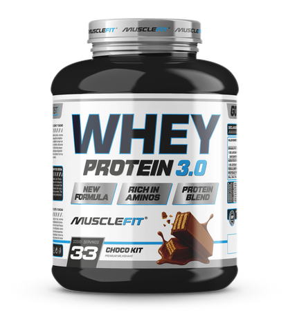 WHEY 3.0 BLEND PROTEIN 1kg MUSCLEFIT