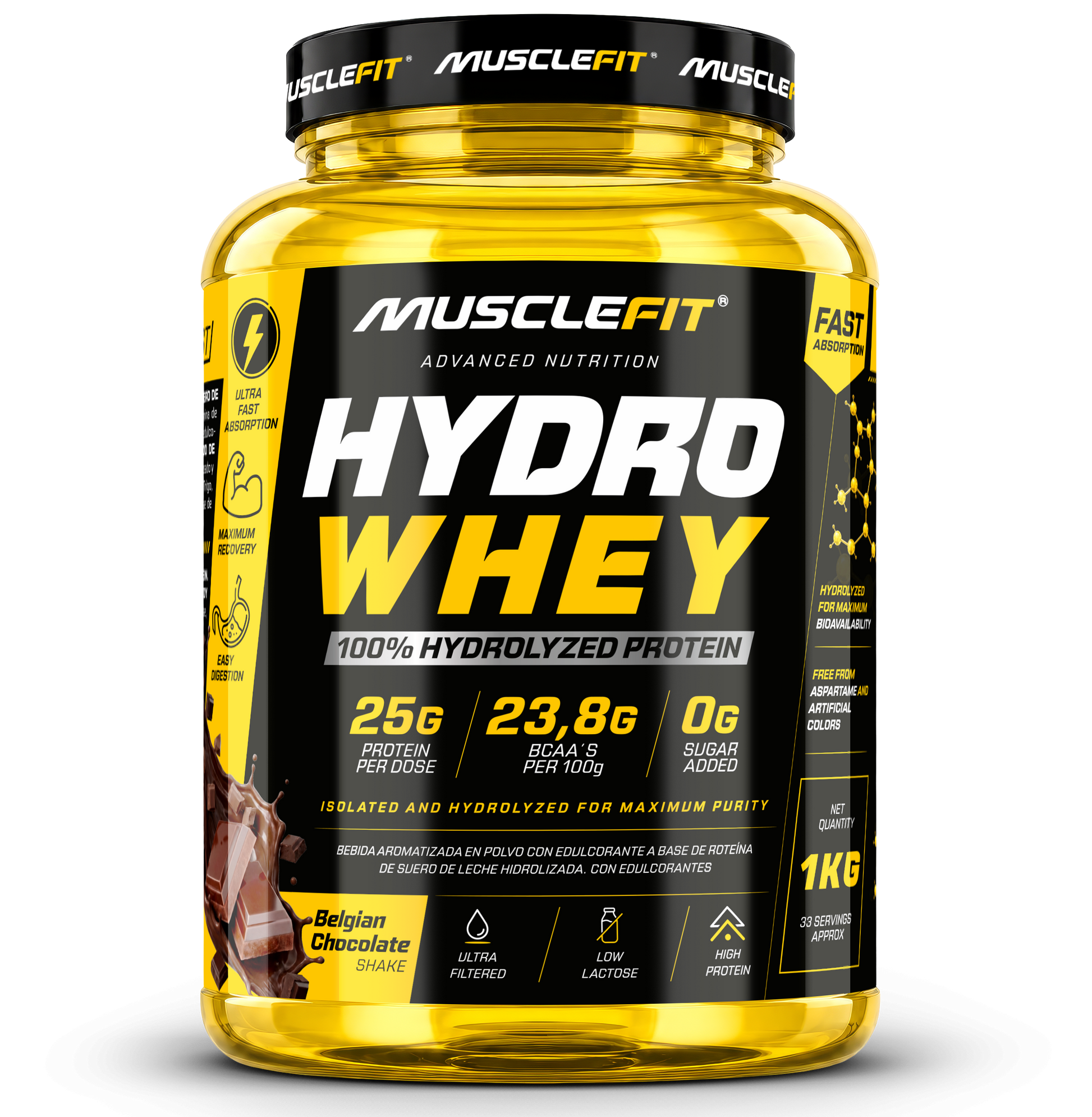 HYDRO WHEY 1kg - Musclefit