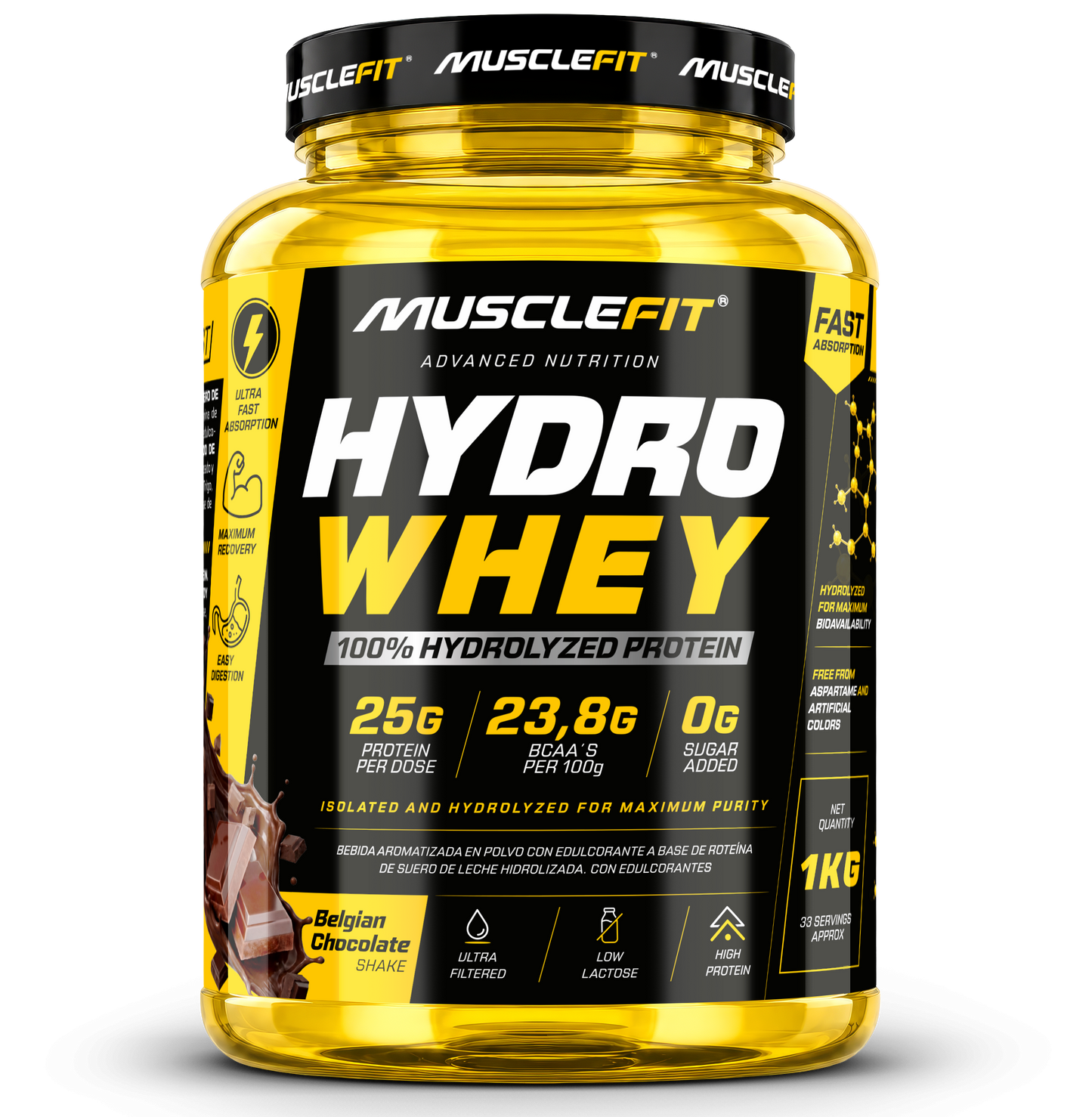 HYDRO WHEY 1kg - Musclefit