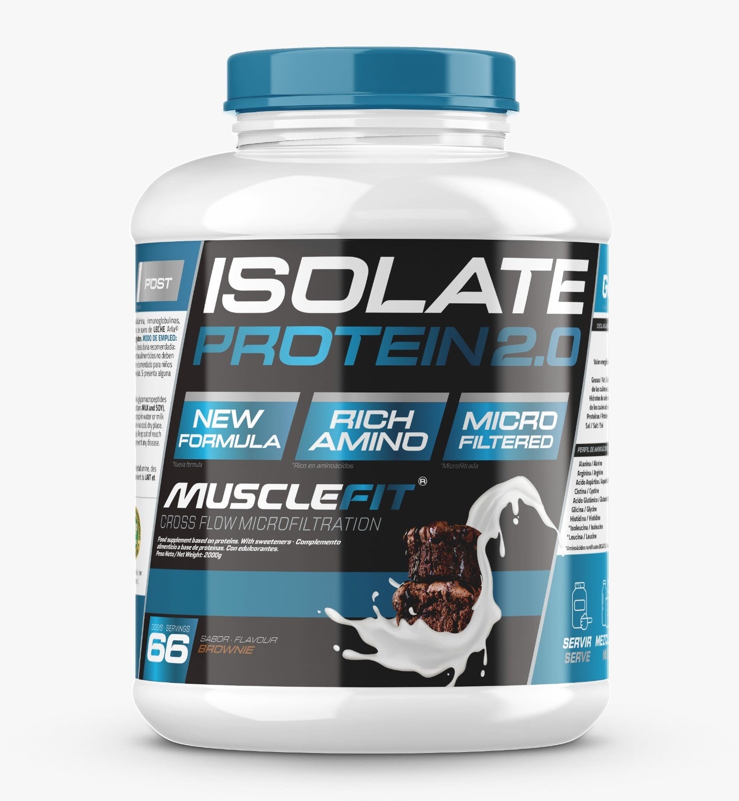 Pack Isolate 2kg + Creatina + Omega 3 | MuscleFit fuerza y salud